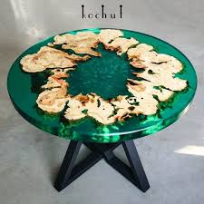 Round Epoxy Table Maple Dining Table Round Kitchen Table Epoxy Resin Epoxy Table Epoxy Furniture Dinning Table Loft Ta 2020 Yemek Masasi Mutfak Masasi Epoksi