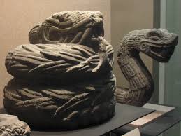 Aztec god quetzalcoatl was represented with a serpent's head, a symbol for material goods, and a feathered body, a metaphor for spirituality. Feathered Serpent Wikipedia