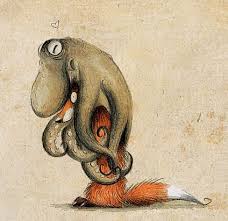 Octofoxy By Skia On Deviantart Art Octopus Art Fox Art