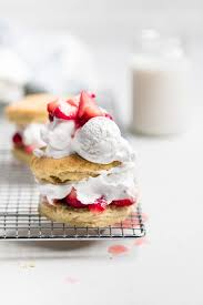 Next place a salad or dessert plate shop my stemware. Vegan Strawberry Shortcake Make It Dairy Free