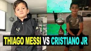 Sabia mais sobre aniversário de thiago messi: Thiago Messi Vs Cristiano Ronaldo Jr Who Has The Best Archyworldys