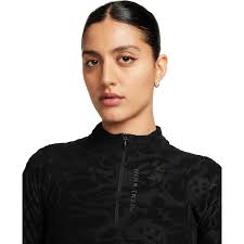 Maniche Lunghe Fit Nike Maglia Nike Manica Lunga Maglia Running Nike Dri  Fit Element W CU3277-