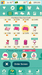 Is Anyone Else Having This Bug Issue I Want To Craft The Lovely Chair And Sofa That Are All Pink But The Game Tells Me I Need The Basic Versions First But I Pocket camp is a mobile game made by nintendo. i want to craft the lovely chair and