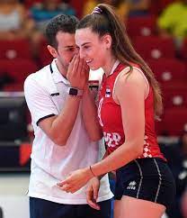 Inizia ad allenare nel 2010. Worldofvolley Cro W Head Coach Daniele Santarelli And Lucija Mlinar Are Looking Forward To The Eurovolleyw In Zadar