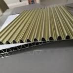 Corrugated aluminum core sandwich panel - Shanghai Alubang ...