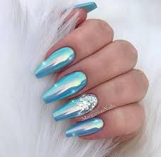 Adding some diamonds creates a more dazzling look. Light Blue Nail Designs 2019 Nail And Manicure Trends