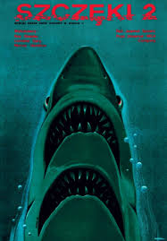 Jaws 2 Polish Film Poster (official Reprint) - Etsy