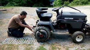 Check spelling or type a new query. How To Install Tire Chains On Your Riding Mower Youtube