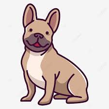 French Bulldog Illustration In Icon Drawn Style French Bulldog Svg French Bulldog Cartoon French Bulldog Doodle Png And Vector With Transparent Background For Free Download