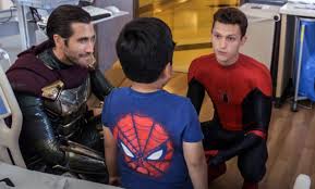 ··· 2019 men kids spider man far from home peter parker cosplay costume zentai spiderman superhero bodysuit suit jumpsuit halloween. Cast Of Spider Man Far From Home Surprising Children At A Hospital Is The Most Wholesome Thing You Ll See Today Culture