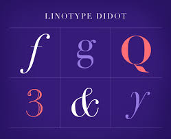 Adrian frutiger's didot is a sensitive interpretation of the french modern face didot. Linotype Didot Font Of The Week