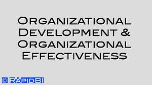 organizational development organizational effectiveness