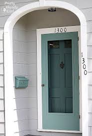 Go Bold Or Go Home Show Your True Colors Exterior Screen Doors Painted Front Doors Front Door With Screen