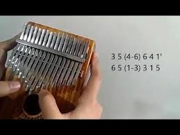 Hallelujah Leonard Cohen Kalimba Cover W Numbered Notations Pearl Patricio Youtube Thumb Piano Leonard Cohen Piano Chords Chart