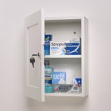 By south shore $ 264 99. Roper Rhodes Medical Lockable Single Door Wall Cabinet White 334mm Med340