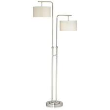 Twin City Downbridge Brushed Nickel Floor Lamp 4n575 Lamps Plus Brushed Nickel Floor Lamp Contemporary Floor Lamps Floor Lamp Styles