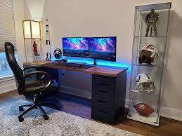 There are a ton of different places to find recommendations about the best ikea hacks of 2020, and reddit can't be overlooked. First Battlestation In Progress Lots Of Reddit Inspiration Imgur Battlestation Computer Setup Setup