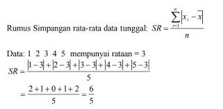 Simpangan baku definisikan dengan akar. 45 Contoh Soal Statistika Dan Jawaban