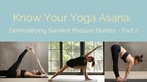 Yoga Asana Sanskrit Names Yoga Poses Names Yoga Asanas Yoga Poses