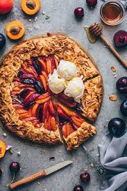 Stone Fruit Galette Recipe Vegan Easy Bianca Zapatka Recipes Rezept In 2020 Tarte Vegan Galette Rezept Rezepte