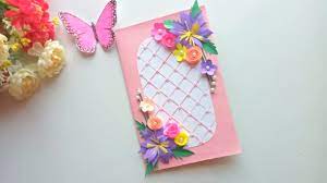 Rubber stamping is a great way to make handmade cards and many techniques can be used to create lovely and unique handmade cards. Beautiful Handmade Birthday Card Idea Diy Greeting Pop Up Cards For Birthday Youtube