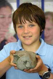 Dorchester schoolboy finds rare 250-million-year-old fossil