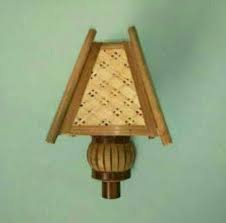 Aneka lampu hias dari kerajinan anyaman bambu. 30 Ide Desain Lampu Hias Dinding Cantik Kreatif