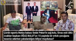 Sungur Tekinalp O Tuna On Twitter Fasist S Peker In Sag Kolu Cezaevi Arkadasi Oguz Bulut 15 Yasinda Erkek Cocugu Cinsel Istismar Yaparken Yakalandi Https T Co Rajeqmkpjs