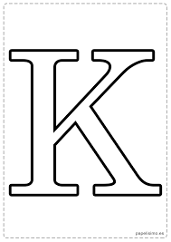 Moldes de letras grandes para imprimir. Letras Grandes Para Imprimir Papelisimo