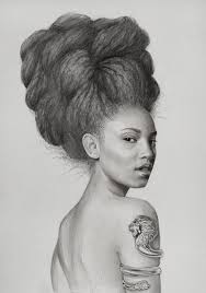 High quality pencil sketch inspired framed prints by independent artists and designers from around the world. Natural Hair Natural Hair Drawings Of Girls Novocom Top