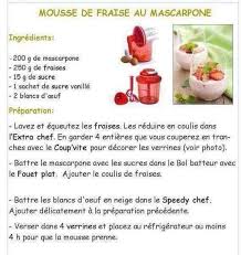 Mousse De Fraises Recette Tupperware Recette Tuperware Recettes De Cuisine