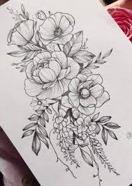 Flowers Tattoo Sketch Color 39 Ideas Tattoos Flower Tattoo Shoulder Flower Tattoo Drawings
