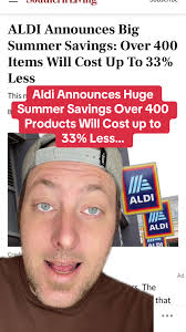 Aldi Summer Price Drops