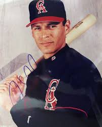 Randy Velarde NY Yankees Angels Autographed 8x10 MLB Signed Photo