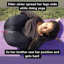 Yoga time! – Incest Mom Son Captions Memes & Stories