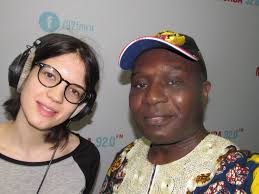 People blocked from eating food