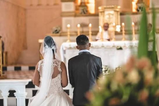 Zambia's most expensive wedding with helicopter and luxury attire