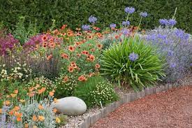 A Pretty Mediterranean Border Idea Mediterranean Garden Plants Beautiful Gardens