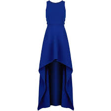 Bcbgmaxazria Rosalyn Cutout High Low Dress 130 Liked On Polyvore Featuring Dresses G High Low Evening Dresses Blue High Low Dress High Low Cocktail Dress