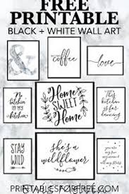 Black And White Photo Wall Decor Home Wall Art Wall Decor Printables White Wall Art Free Printable Wall Art