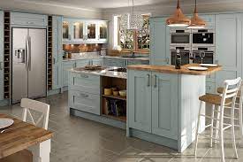 Diy Kitchens Norton Kitchen In Cornflower Blue Stylish Kitchen Kitchen Units Kitchen Design