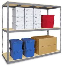 Wide Span Storage Racks Particle Board Shelving In Stock Warehouse Shelving Boltless Shelving Storage Can easily screwed to the shelf supports to provide more security.