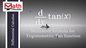 Derivative Of Tanx Formula Differential Calculus Calculus Differentiation