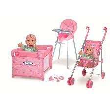 Graco Baby Doll Playset By Tolly Tots 37 99 Graco R Room Full Of Fun Gives A Little Girl Who Loves Her Baby Doll Strollers Cool Baby Stuff Baby Girl Toys