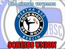 Die offizielle facebookseite von hertha bsc. Scheiss Union Nur Der Bsc Youtube