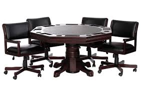 Bumper pool is a pocket billiards game played on an octagonal or rectangular table fitted with an array of fixed cushioned obstacles, called bumpers, within the interior of the table surface. 54 3 In 1 Dining Poker And Bumper Pool Table Game Tables Online Gametablesonline Com