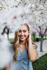 Senior Portraits Photo Inspiration Salt Lake City Utah Duke Moose Spring Photography Women Female Portraits Photoshoot Inspiration