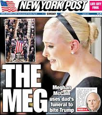 Heidi gutman/abc via getty images. New York Post Mocks Trump Bashing Meghan Mccain As The Meg