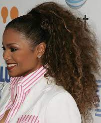Curly Ponytail Hairstyles For Black Women 2015 Black Women Hairstyles Ponytail Hairstyles Hair Styles Curly Hair Styles