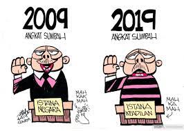 I swear i didn't sleep with your husband! Cartoonkini Angkat Sumpah 4 April 2019 Zunar Cartoonist